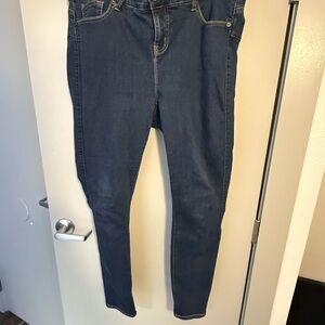 Torrid Dark Blue Skinny Jeans